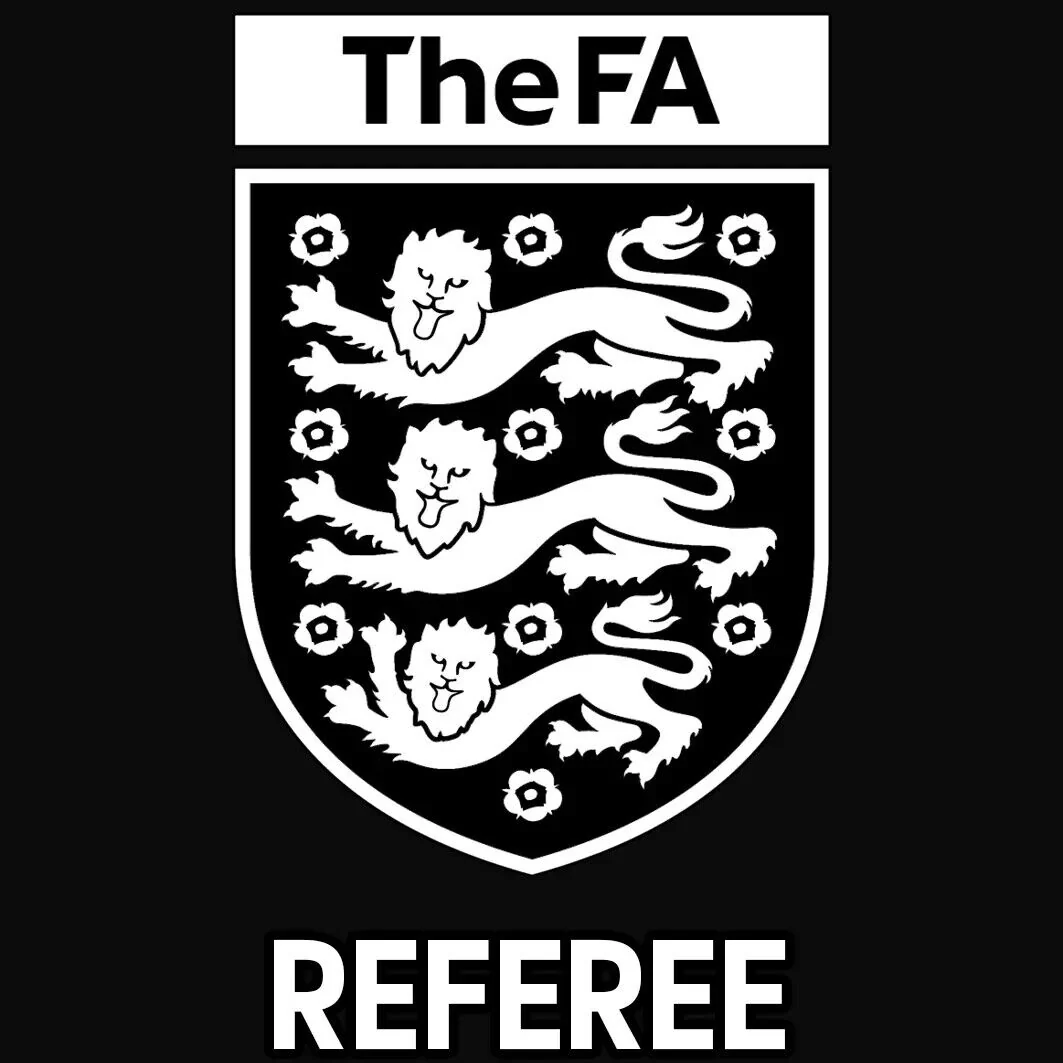 FA Referee Badge - 3 Lions (FAMOA) - Iron on Yourself