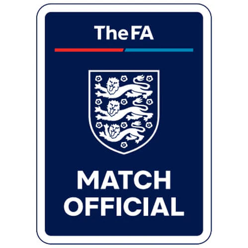FA Match Official Badge 2D (Level 3/4/3W Badge) - Iron on Yourself
